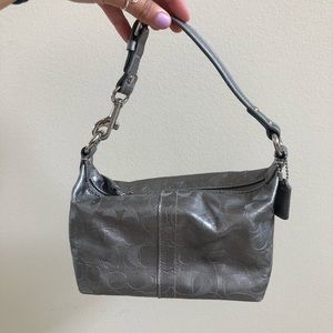 Coach Silver handbag